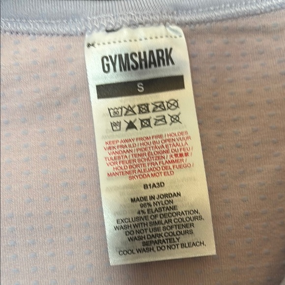 Gymshark Long Sleeve Fitted Crop Top - Picture 2 of 6
